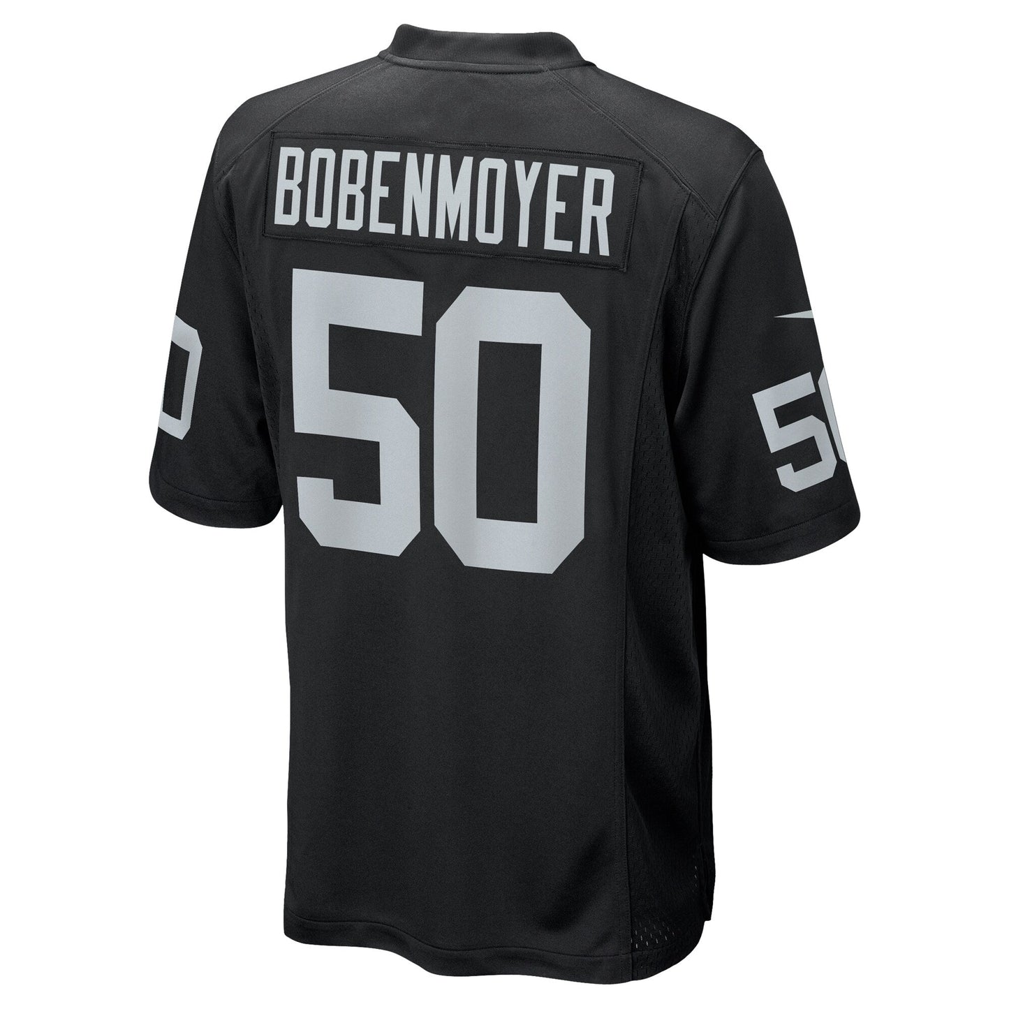 Jacob Bobenmoyer Las Vegas Raiders  Game   Jersey - Black