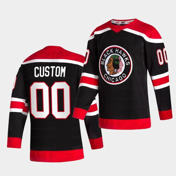 Custom Chicago Blackhawks Jersey