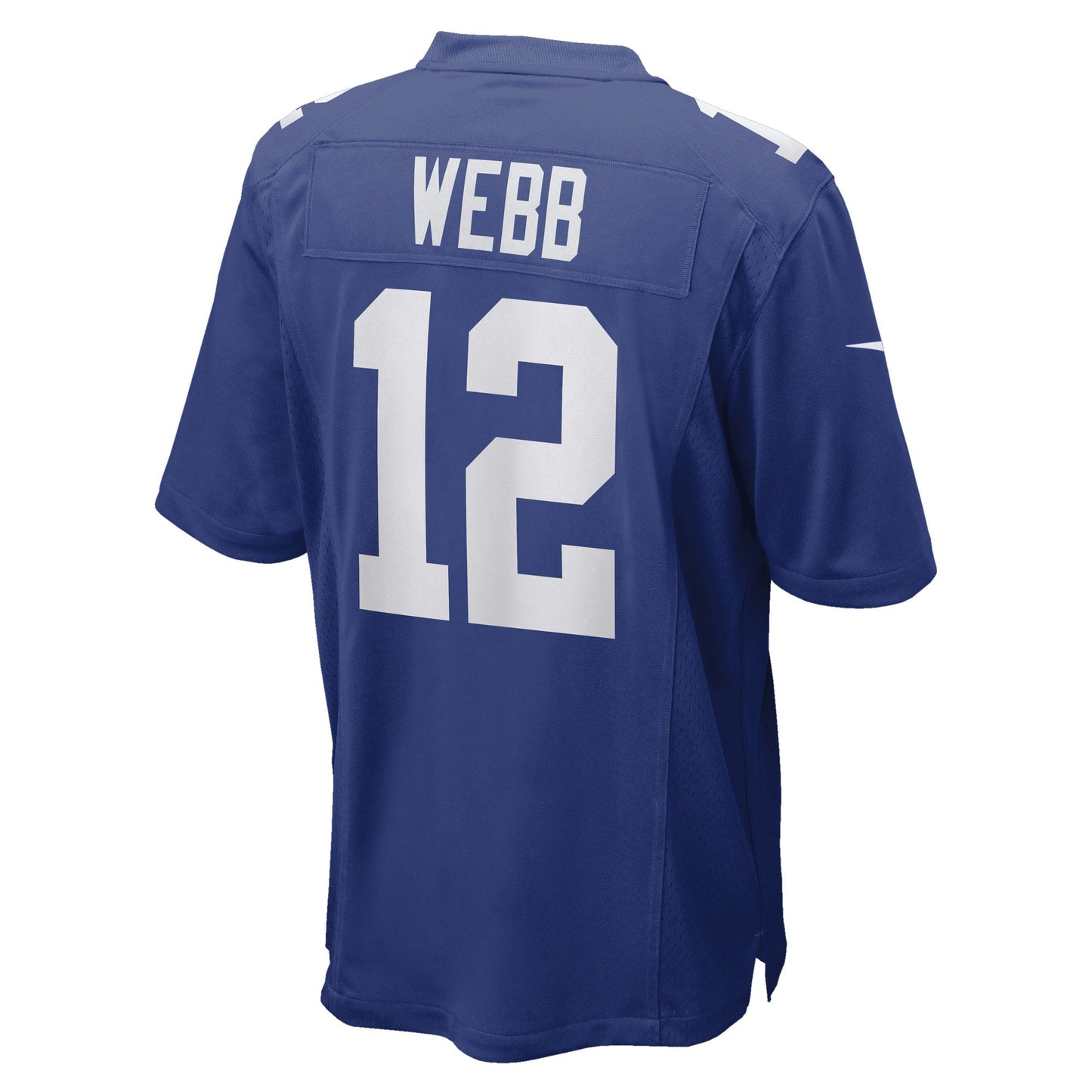 Davis Webb New York Giants  Game   Jersey - Royal