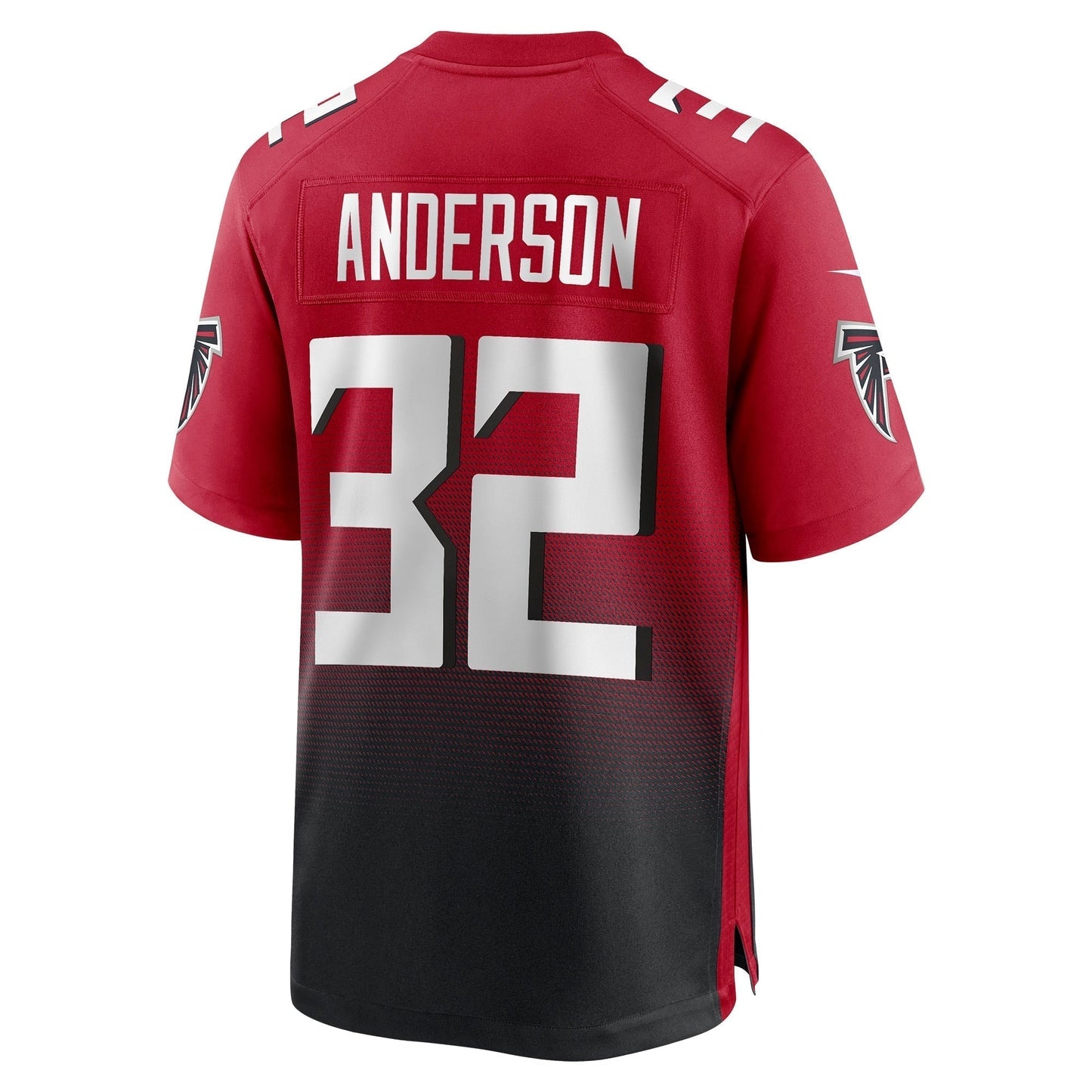 Jamal Anderson Atlanta Falcons  Retired   Alternate Game Jersey - Red