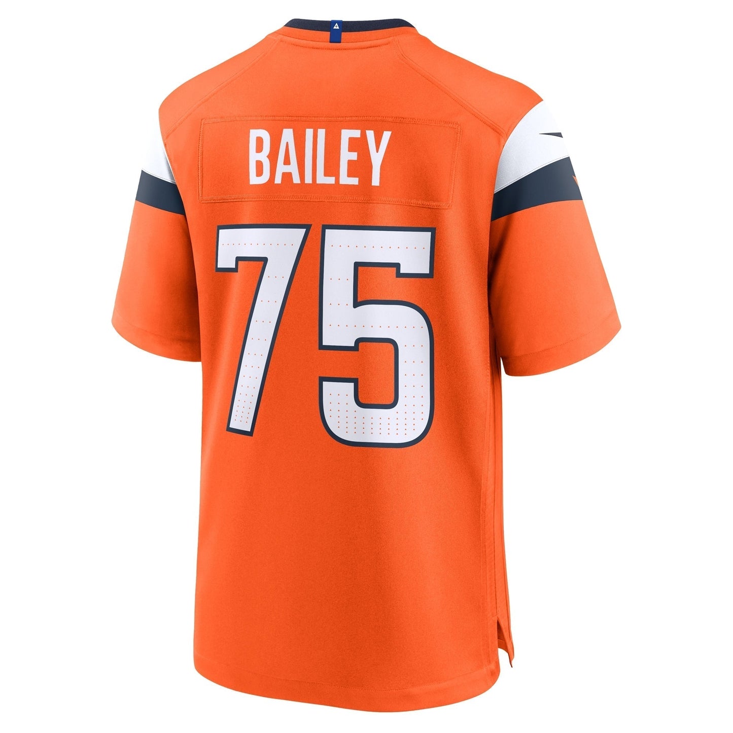 Quinn Bailey Denver Broncos  Team Game Jersey -  Orange