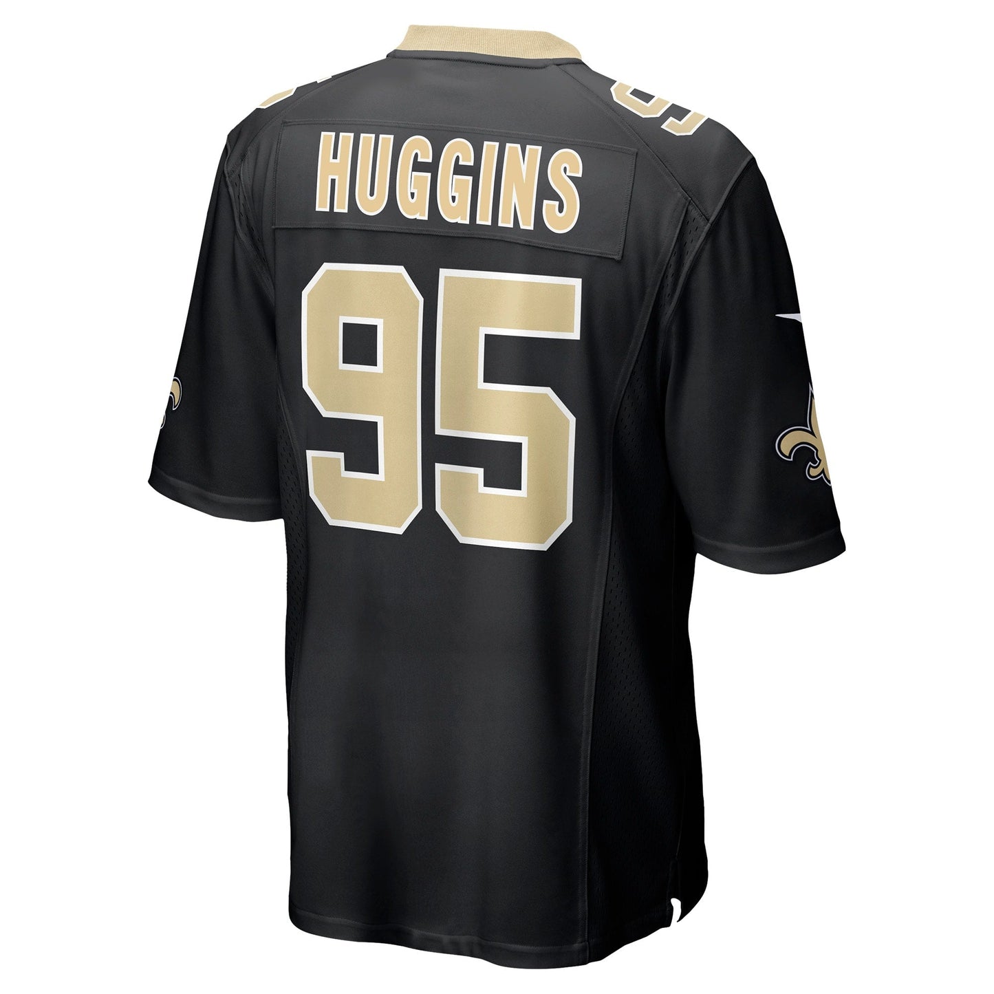 Albert Huggins New Orleans Saints    Game Jersey - Black