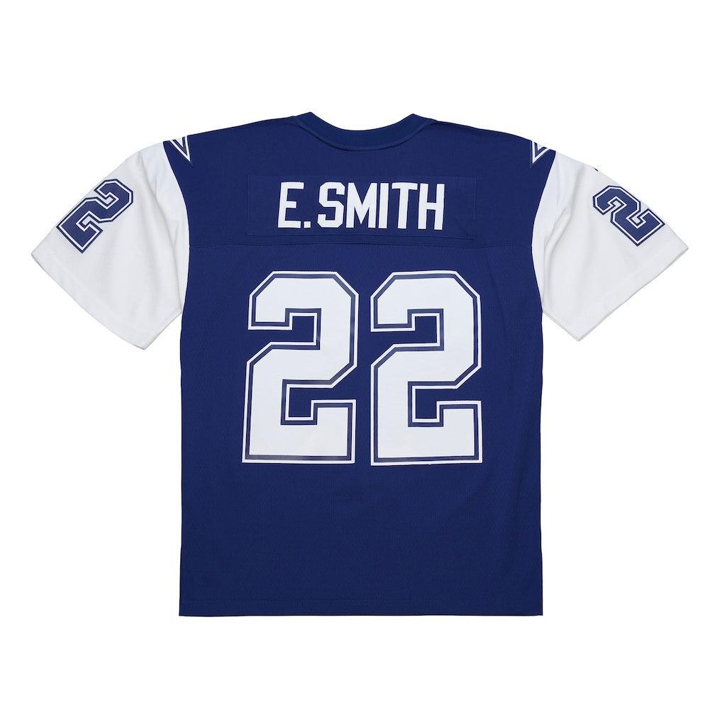 D.Cowboys #22 Emmitt Smith Mitchell & Ness Navy 1995 Legacy Replica Jersey