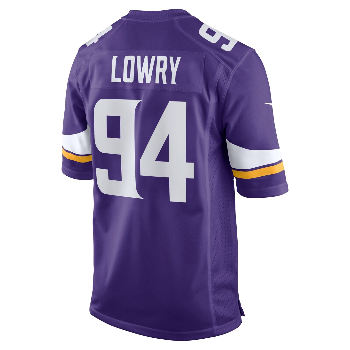 Dean Lowry Minnesota Vikings  Game   Jersey - Purple