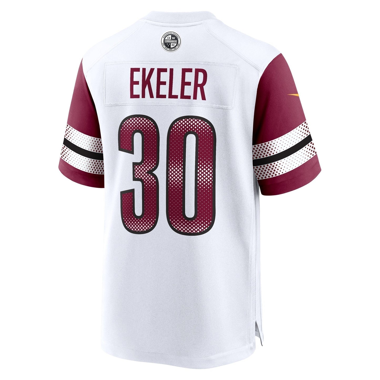 Austin Ekeler Washington Commanders  Game Jersey -  White