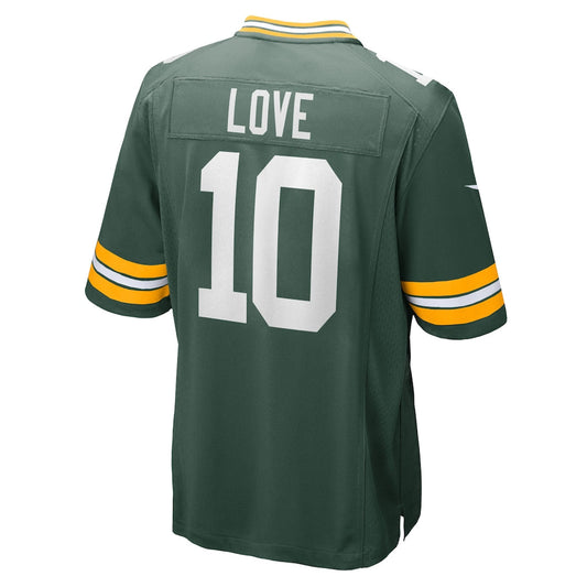 GB. Packers #10 Jordan Love Green Player Game Jersey