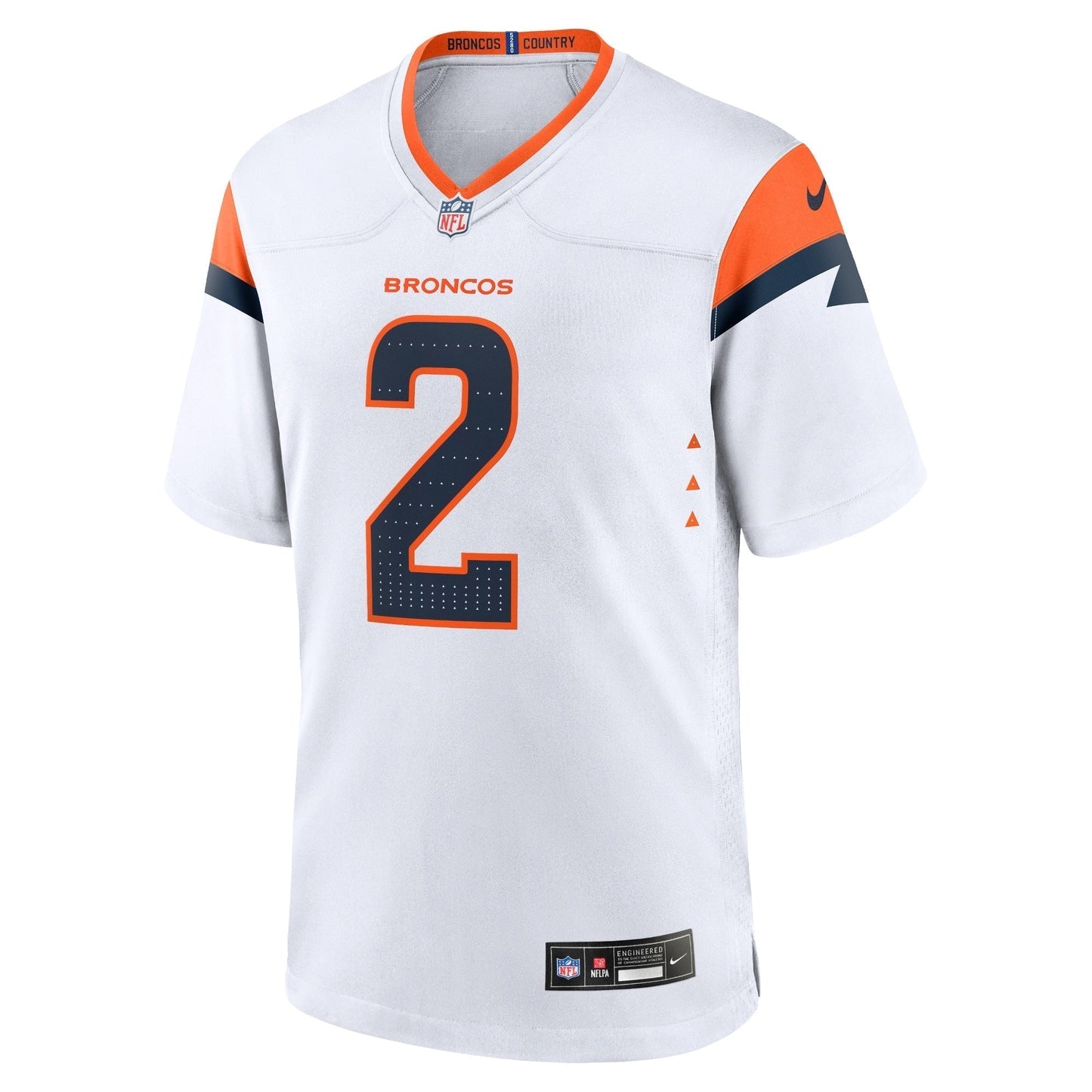 Patrick Surtain II Denver Broncos  Mile High Collection Game Jersey - White