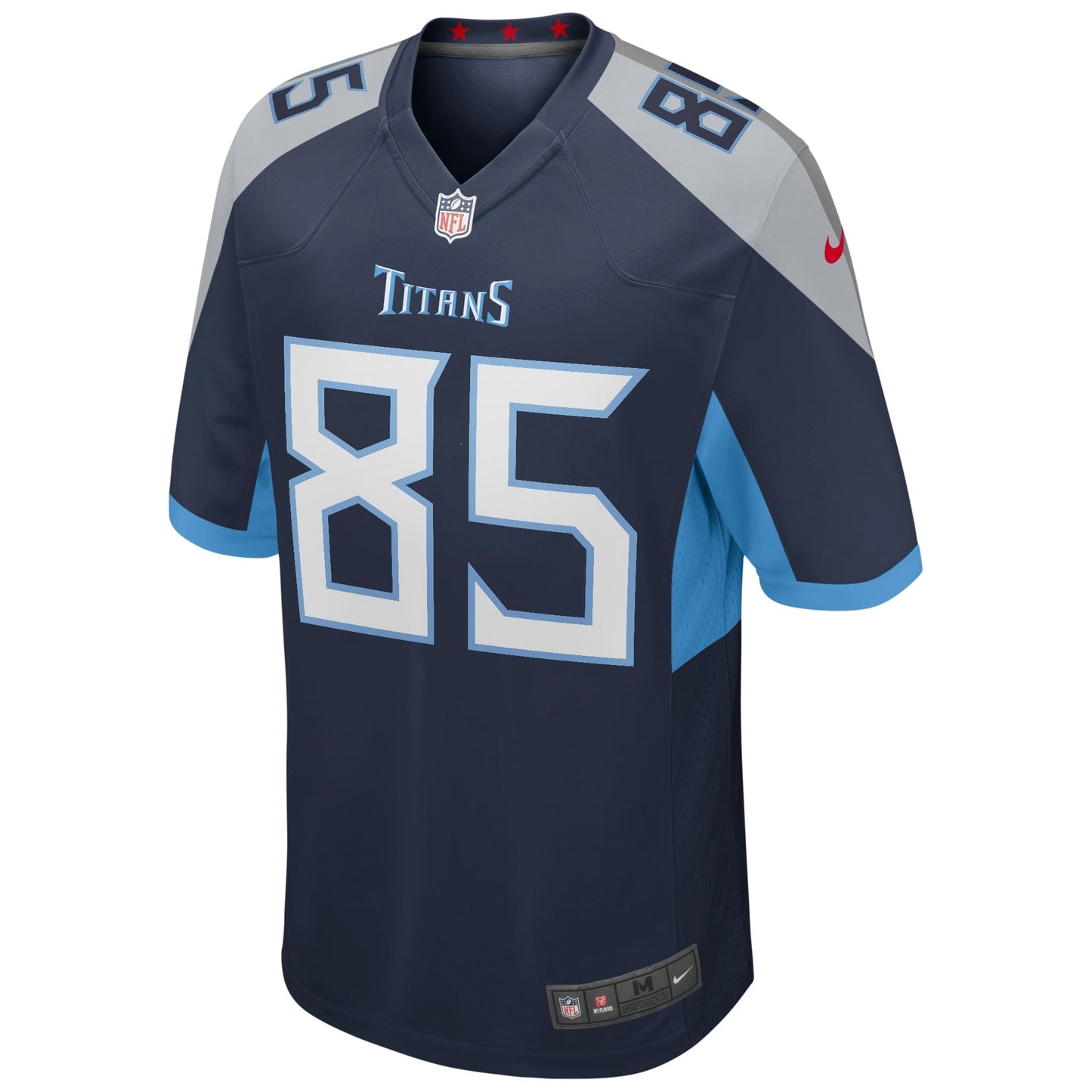 Tennessee Titans Derrick Mason Navy Game Retired Player Jersey