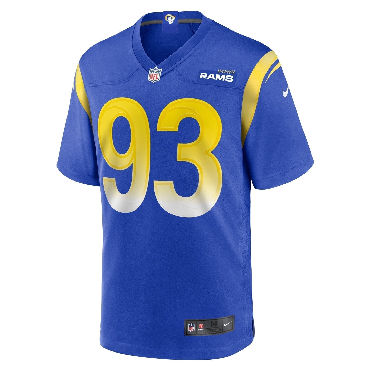 Tuli Letuligasenoa Los Angeles Rams  Game Jersey -  Royal