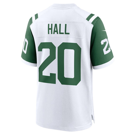 NY.Jets #20 Breece Hall White Classic Alternate Game Jersey