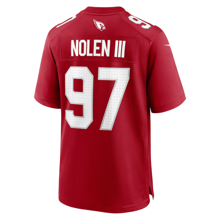 Arizona Cardinals Walter Nolen  Cardinal 2025 NFL Draft First Round Pick Game Jersey