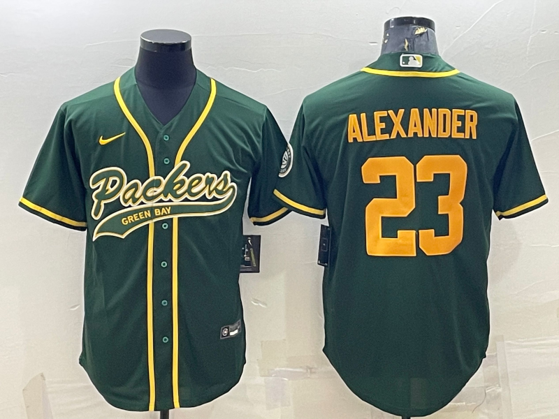 Men's Green Bay Packers Jaire Alexander Green Player Jersey Joint Edition