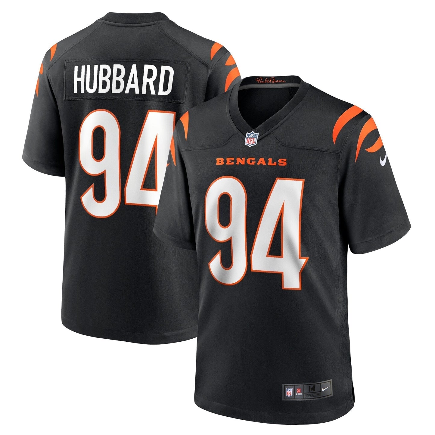 Sam Hubbard Cincinnati Bengals  Game Jersey - Black