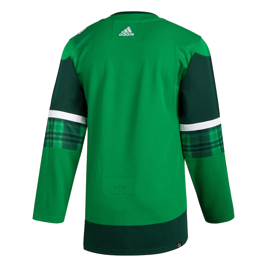 Custom Men's Pittsburgh Penguins  Kelly Green 2023 St. Patrick's Day Primegreen Authentic Jersey
