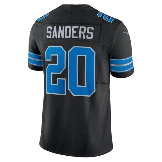 D.Lions #20 Barry Sanders Black 2nd Alternate Vapor F.U.S.E. Limited Jersey