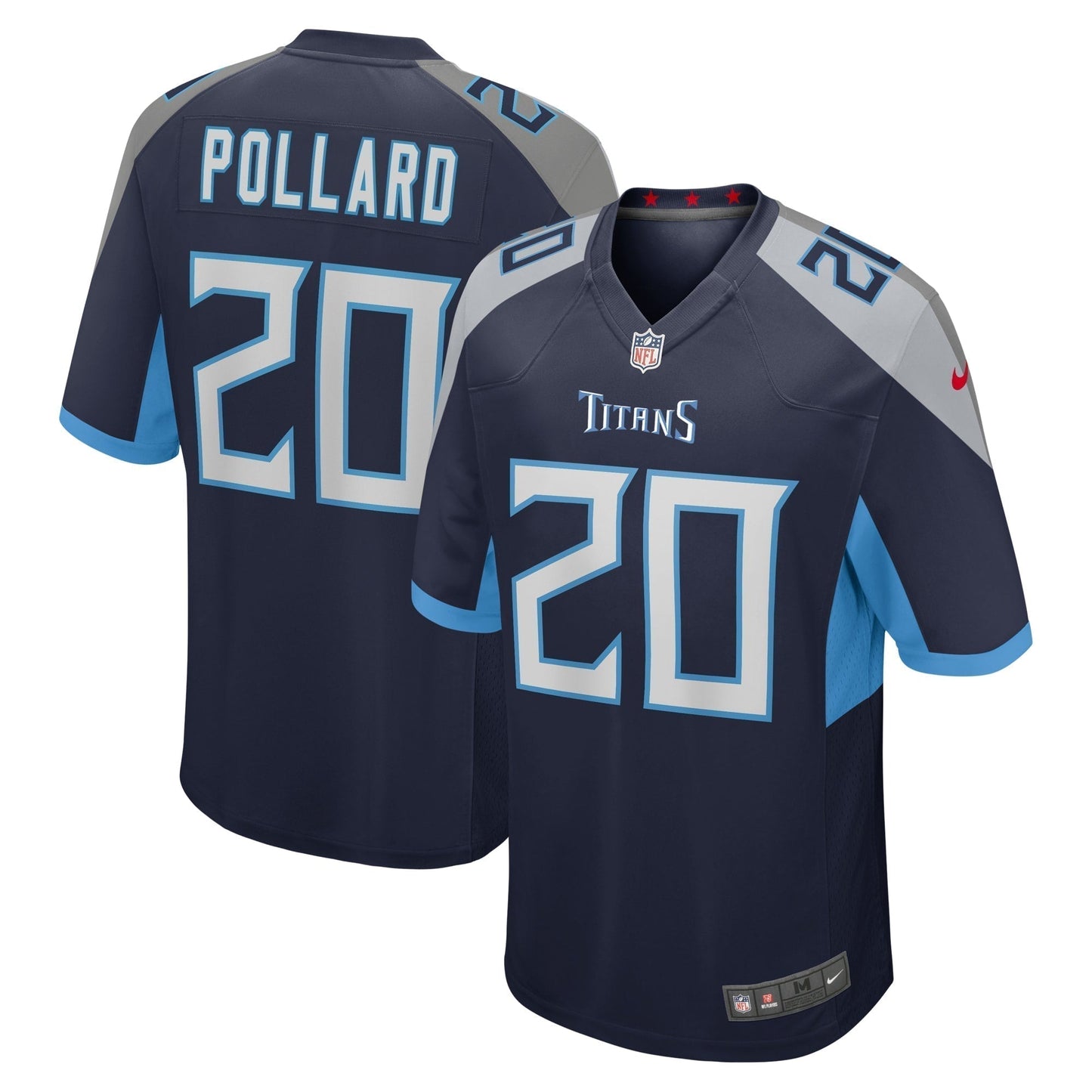 Tony Pollard Tennessee Titans  Game   Jersey - Navy