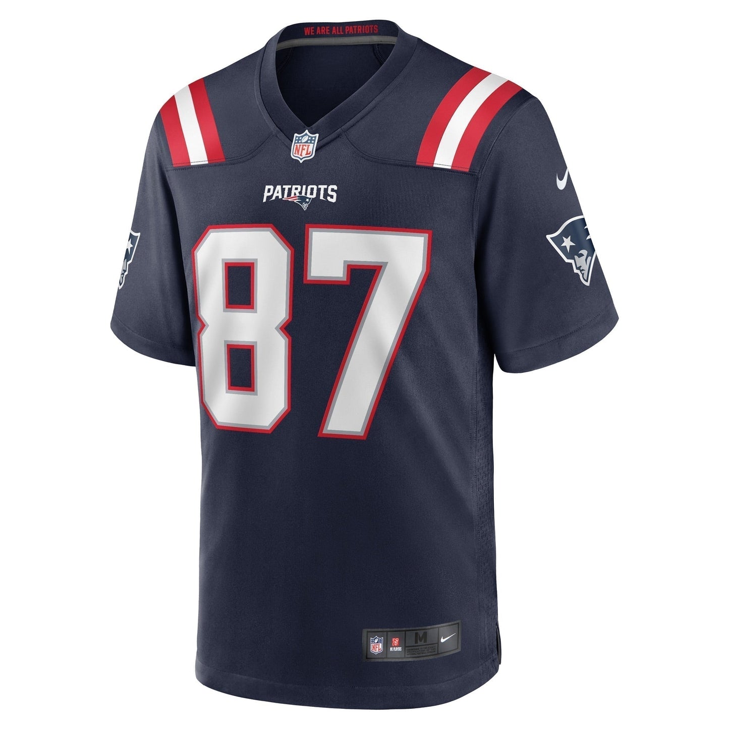 Matt Sokol New England Patriots  Game   Jersey - Navy