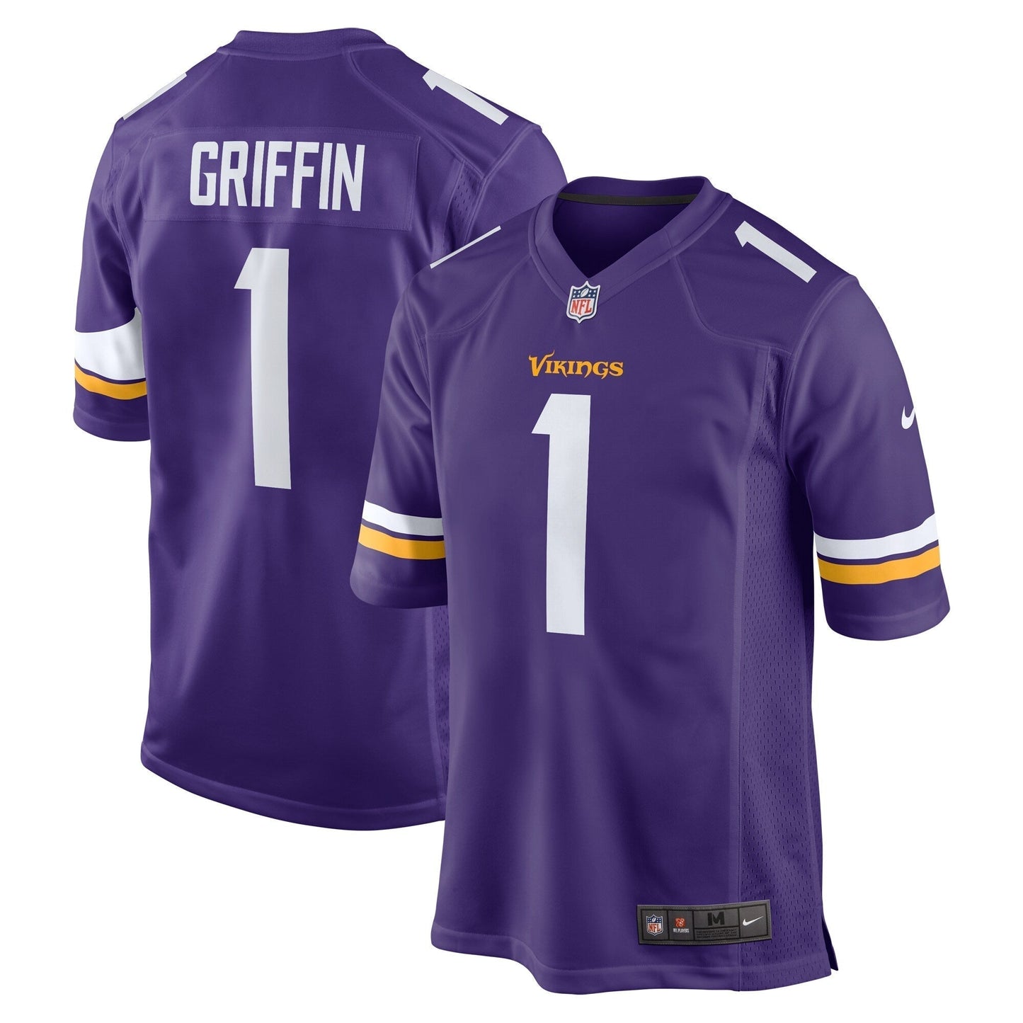 Shaquill Griffin Minnesota Vikings  Team Game Jersey -  Purple