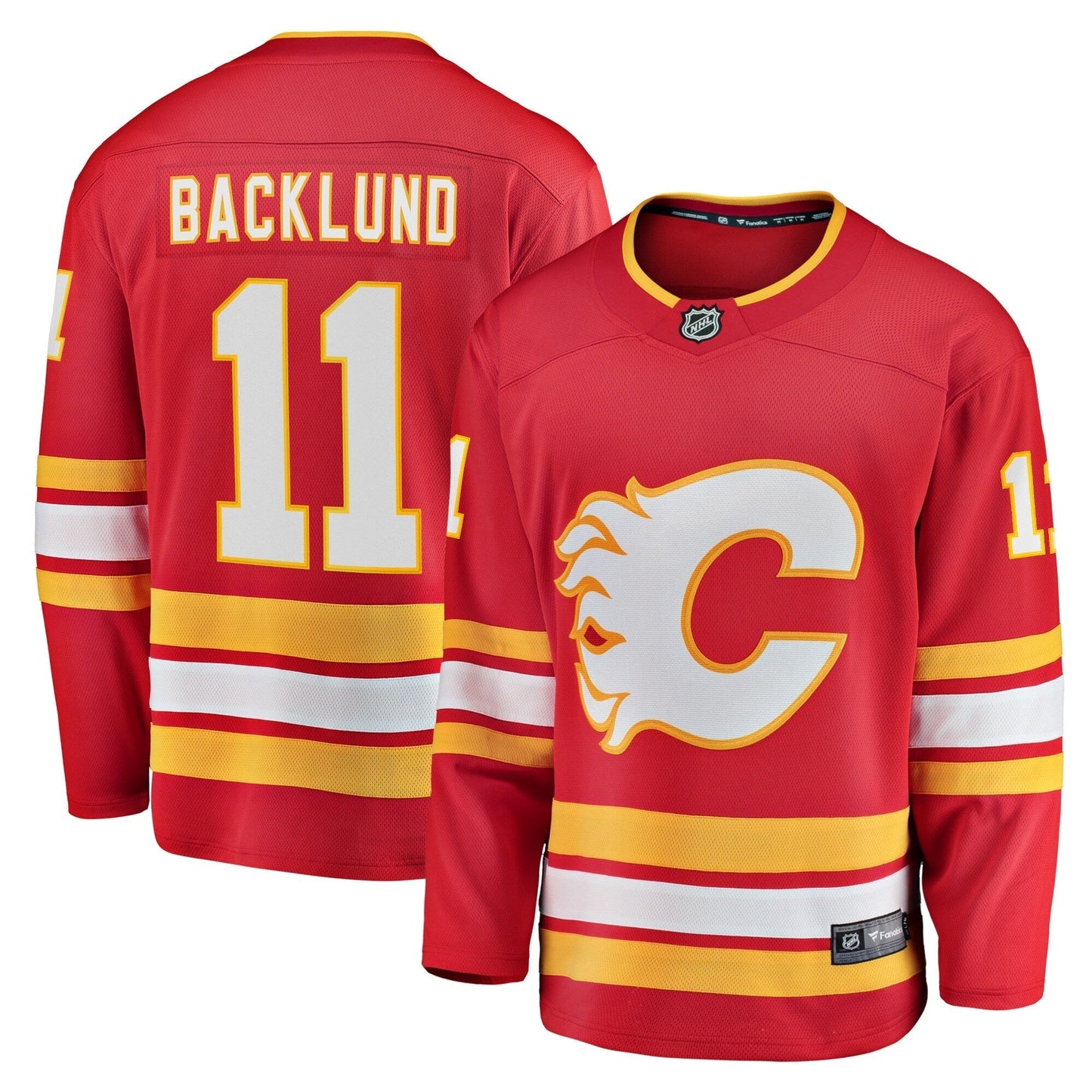 Mikael Backlund Calgary Flames Home Breakaway  Jersey - Red