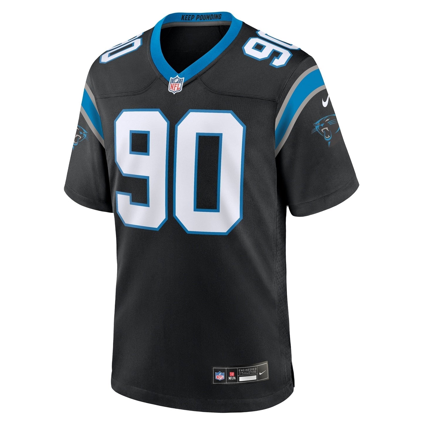 Julius Peppers Carolina Panthers  Retired   Game Jersey - Black
