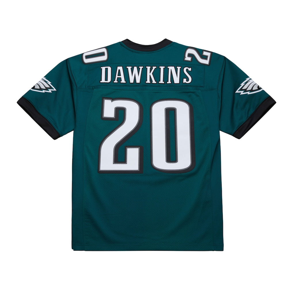 P.Eagles #20 Brian Dawkins Mitchell & Ness Midnight Green/Black 2004 Split Legacy Replica Jersey