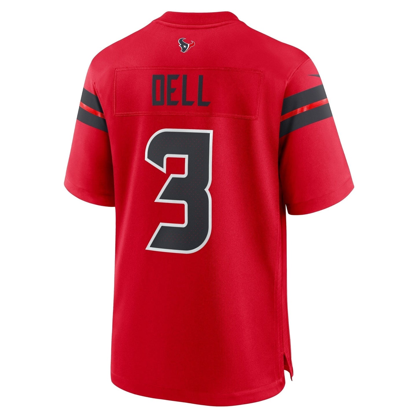 Tank Dell Houston Texans  Alternate Game Jersey -  Red