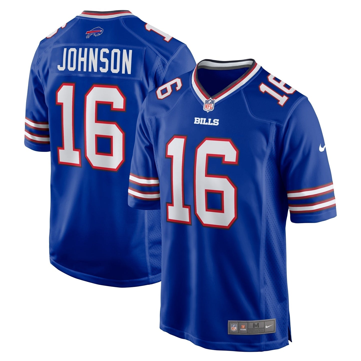 Xavier Johnson Buffalo Bills  Game Jersey -  Royal