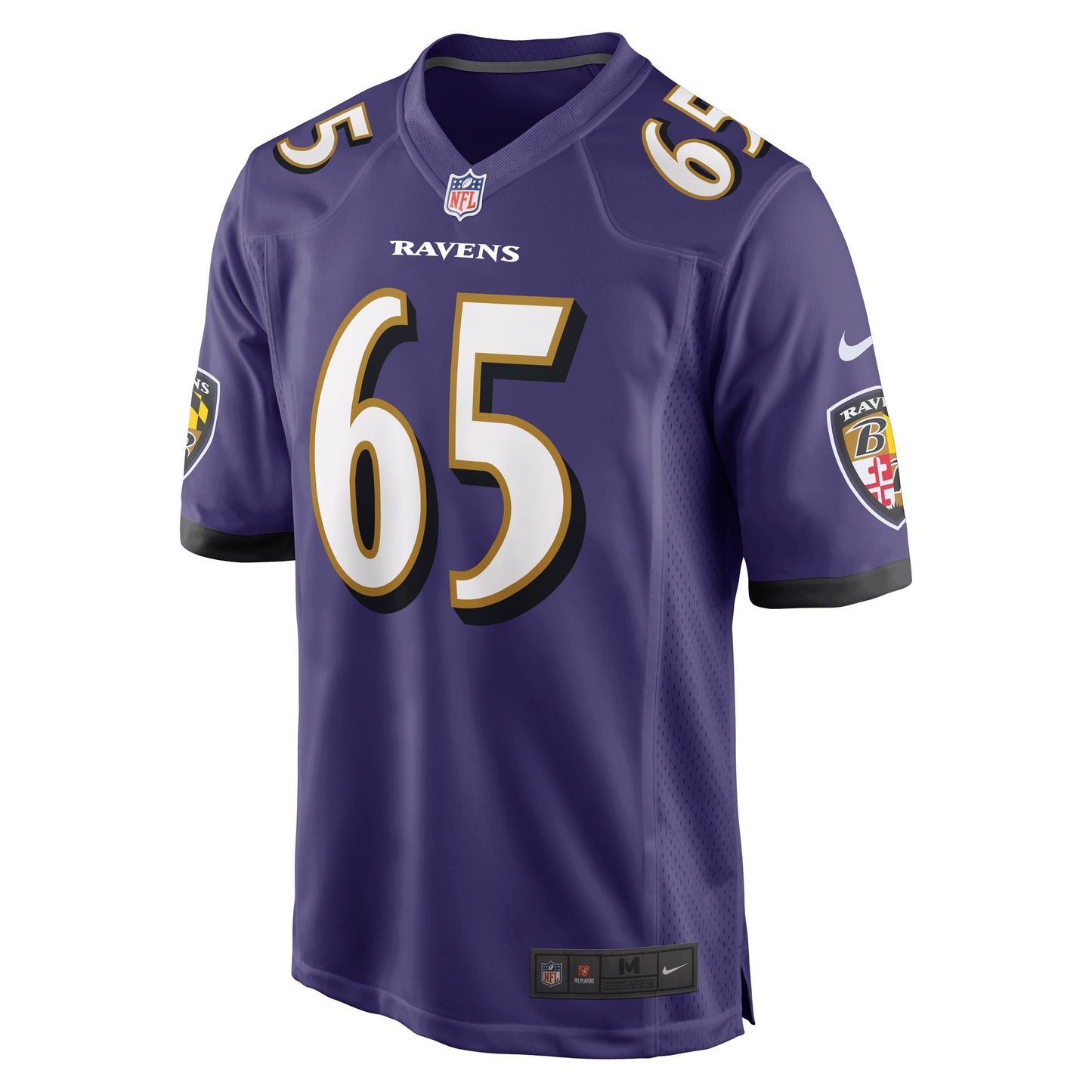 Patrick Mekari Baltimore Ravens  Game   Jersey - Purple