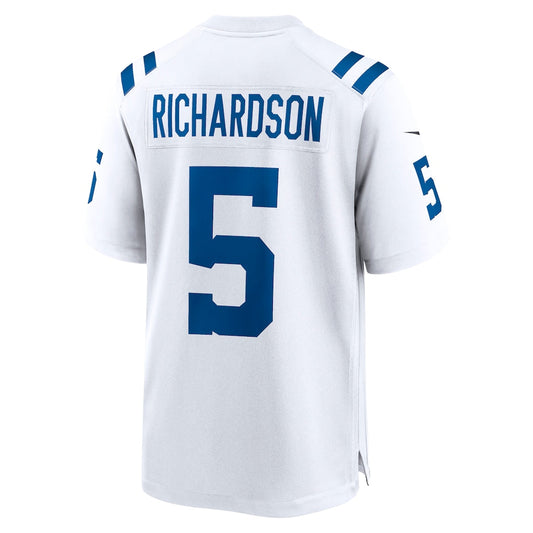 IN.Colts #5 Anthony Richardson White Game Jersey