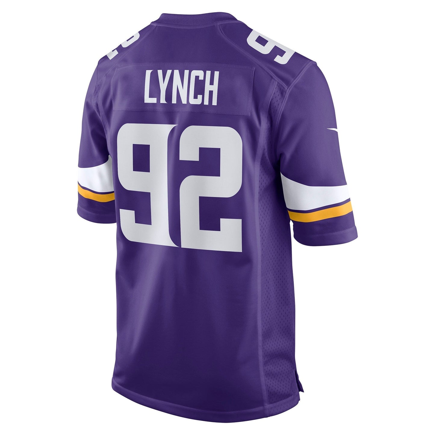 James Lynch Minnesota Vikings  Game   Jersey - Purple