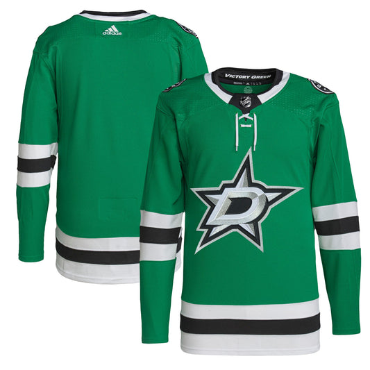 Custom Dallas Stars Men's Home Primegreen   Jersey - Green