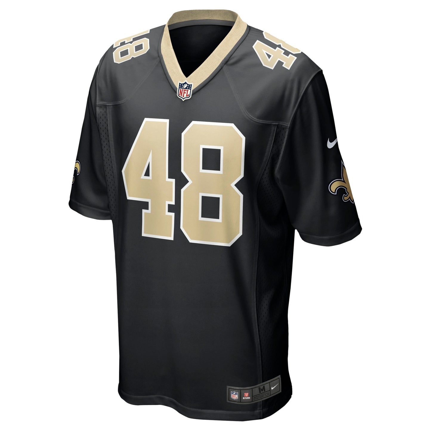 J.T. Gray New Orleans Saints  Game Jersey - Black