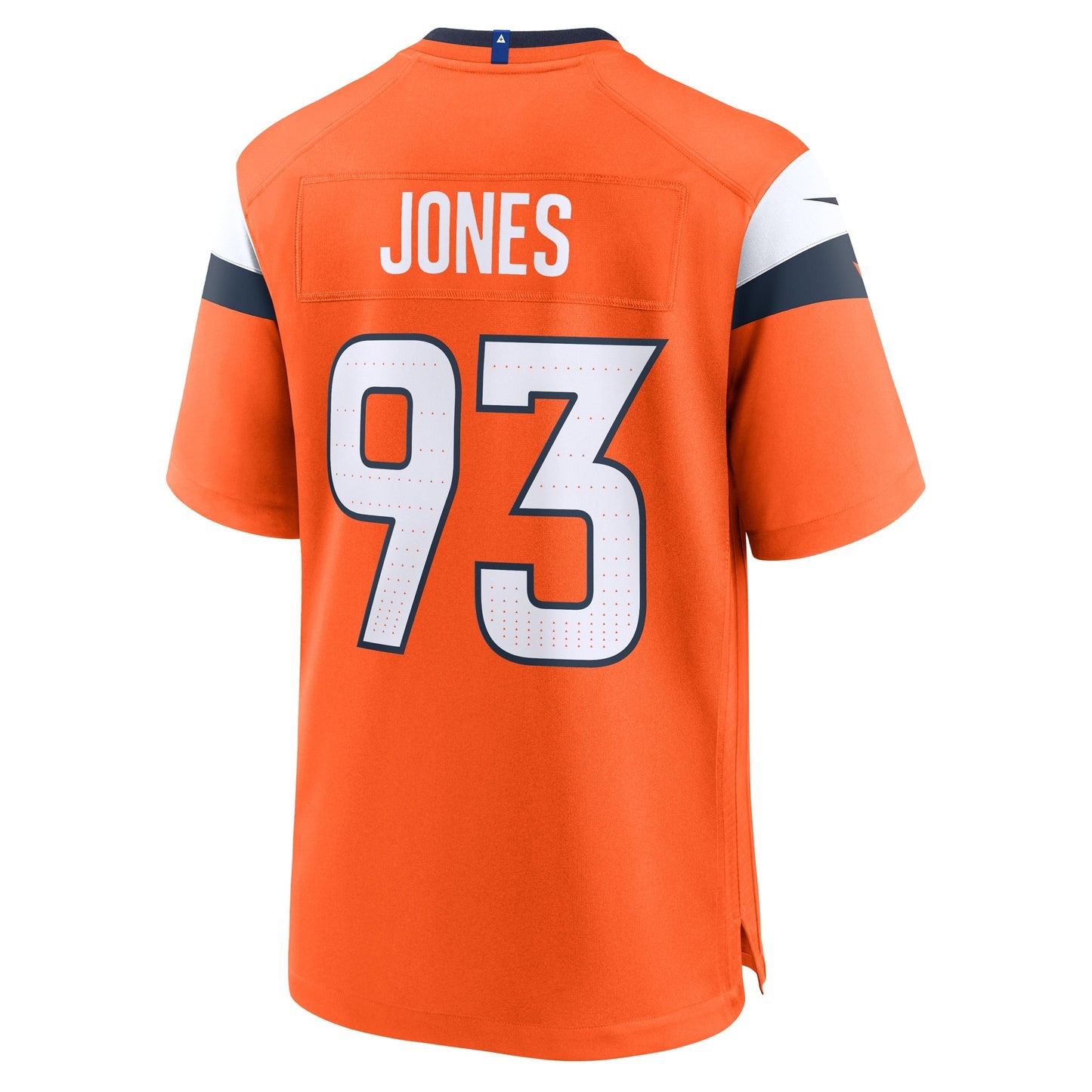 D.J. Jones Denver Broncos  Team Game Jersey -  Orange
