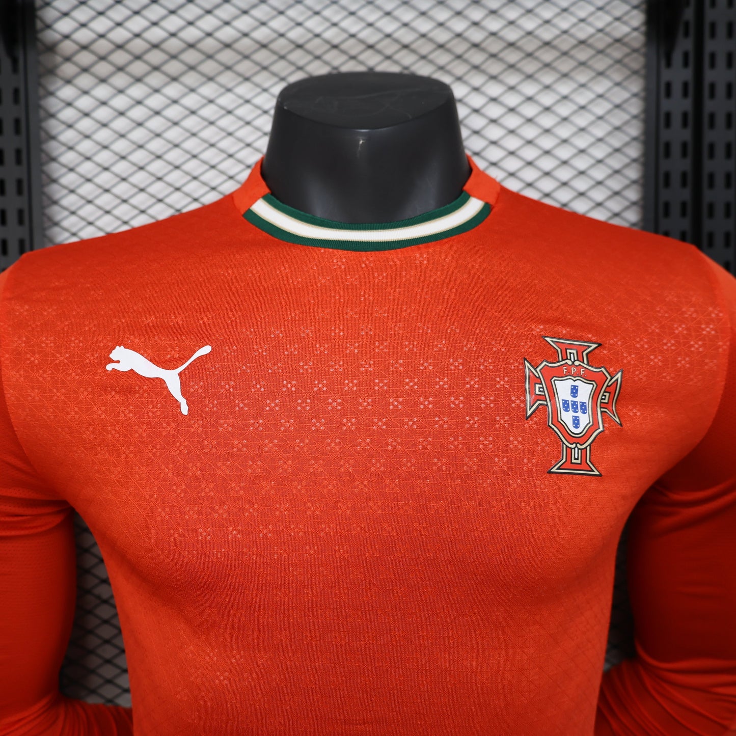 2026 Portugal Home Player Version Long-Sleeve Jersey