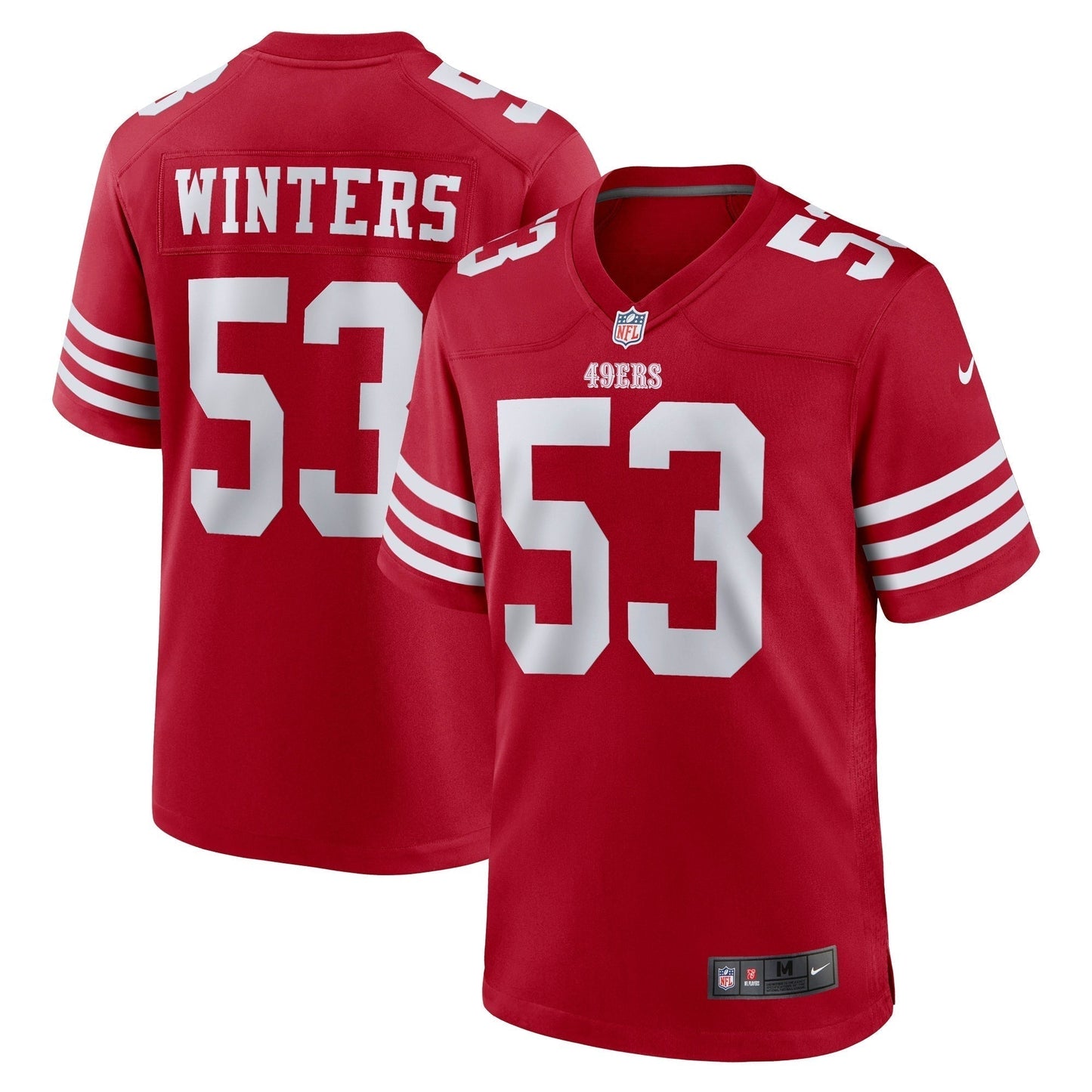 Dee Winters San Francisco 49ers  Team Game Jersey - Scarlet