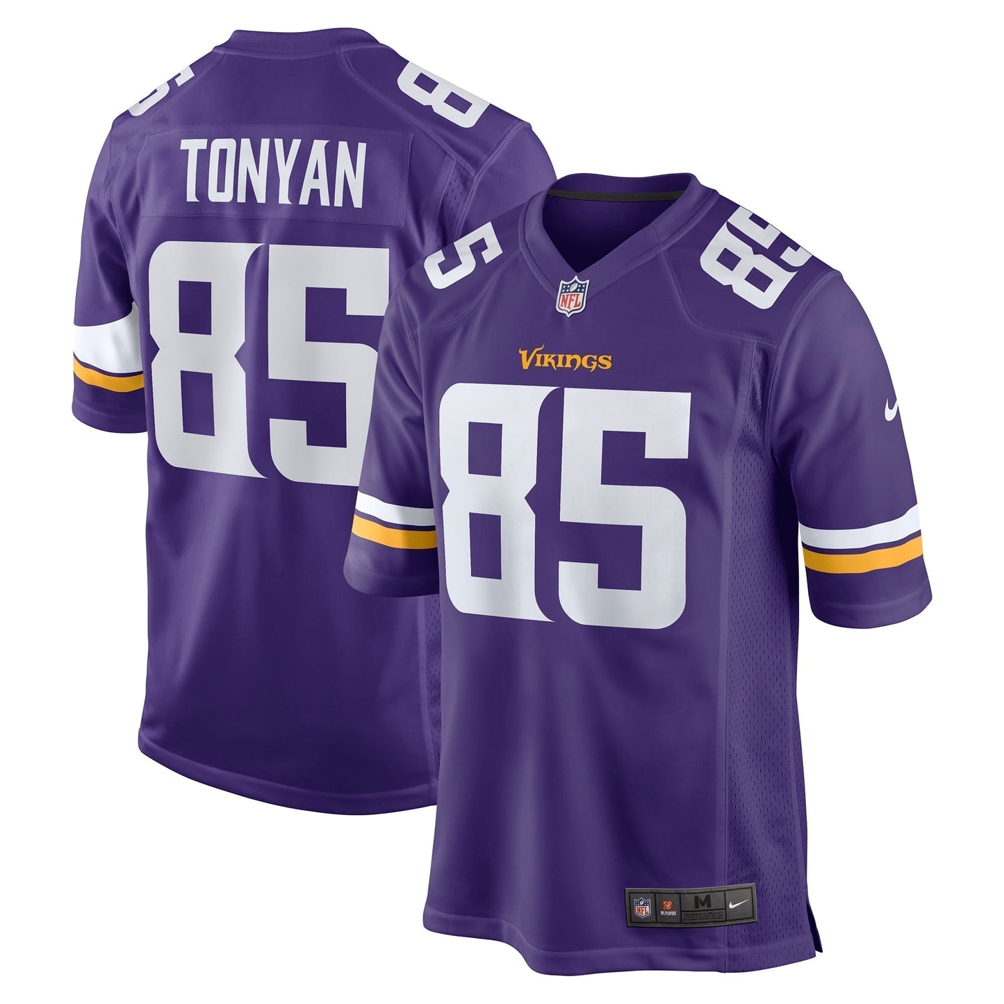 Robert Tonyan Minnesota Vikings  Team Game Jersey -  Purple