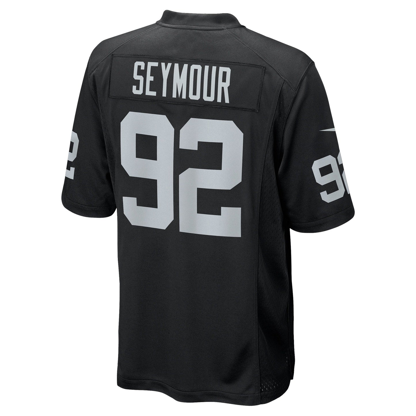 Richard Seymour Las Vegas Raiders  Retired   Game Jersey - Black