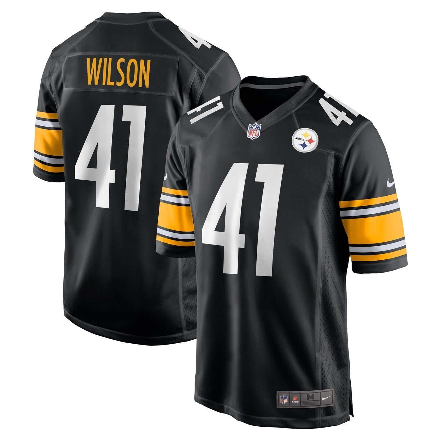 Payton Wilson Pittsburgh Steelers  2024 NFL Draft Game Jersey - Black