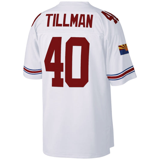 A.Cardinals #40 Pat Tillman Mitchell & Ness White Big & Tall 2000 Retired Player Replica Jersey