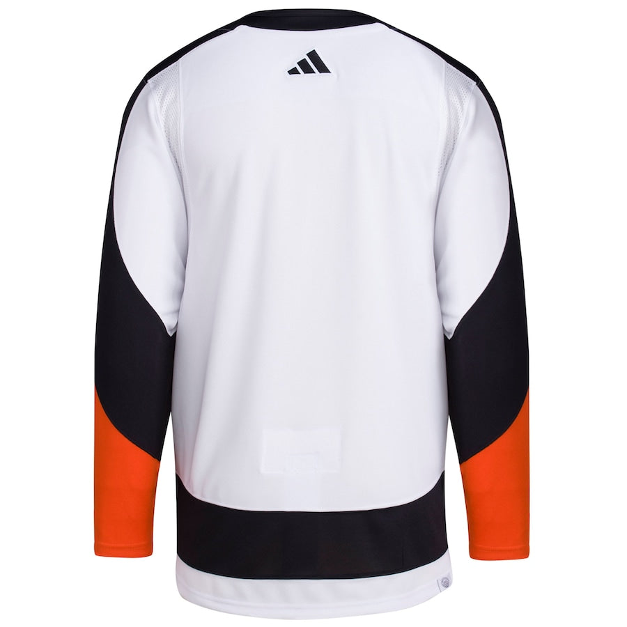Men's Philadelphia Flyers  White Reverse Retro 2.0 Authentic Blank Jersey