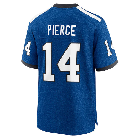 IN.Colts #14 Alec Pierce Blue Alternate Game Jersey