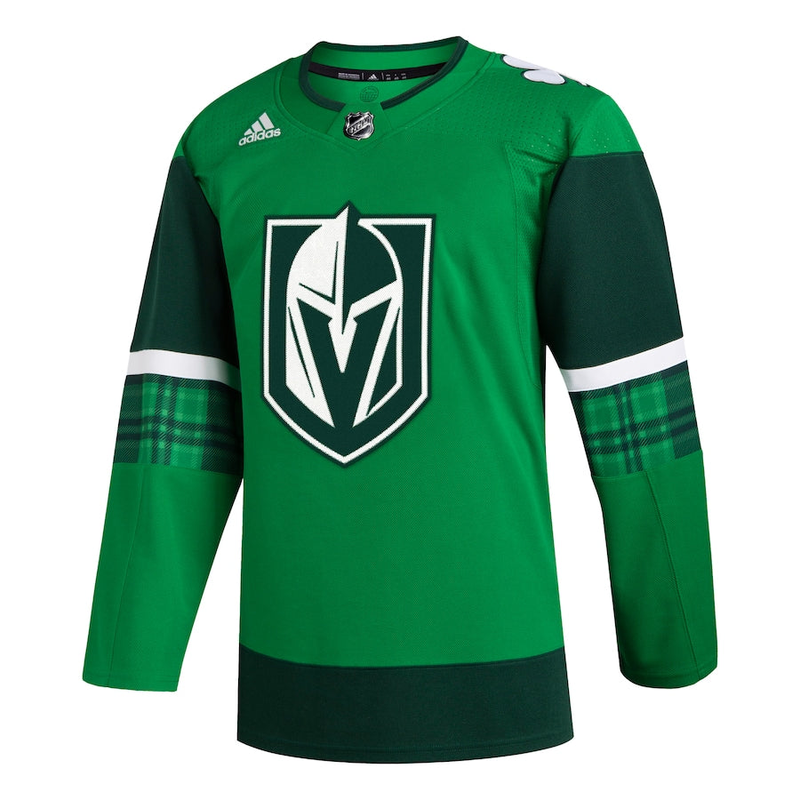Custom Men's Vegas Golden Knights  Kelly Green 2023 St. Patrick's Day Primegreen Authentic Jersey