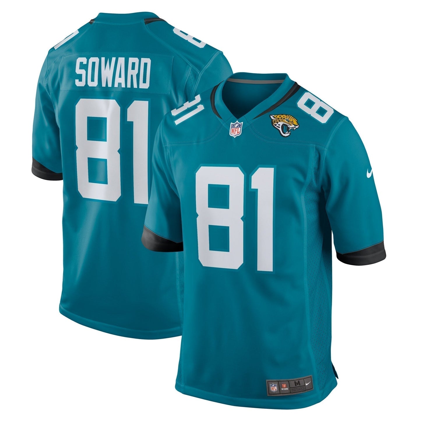 R. Jay Soward Jacksonville Jaguars  Retired   Team Game Jersey -  Teal