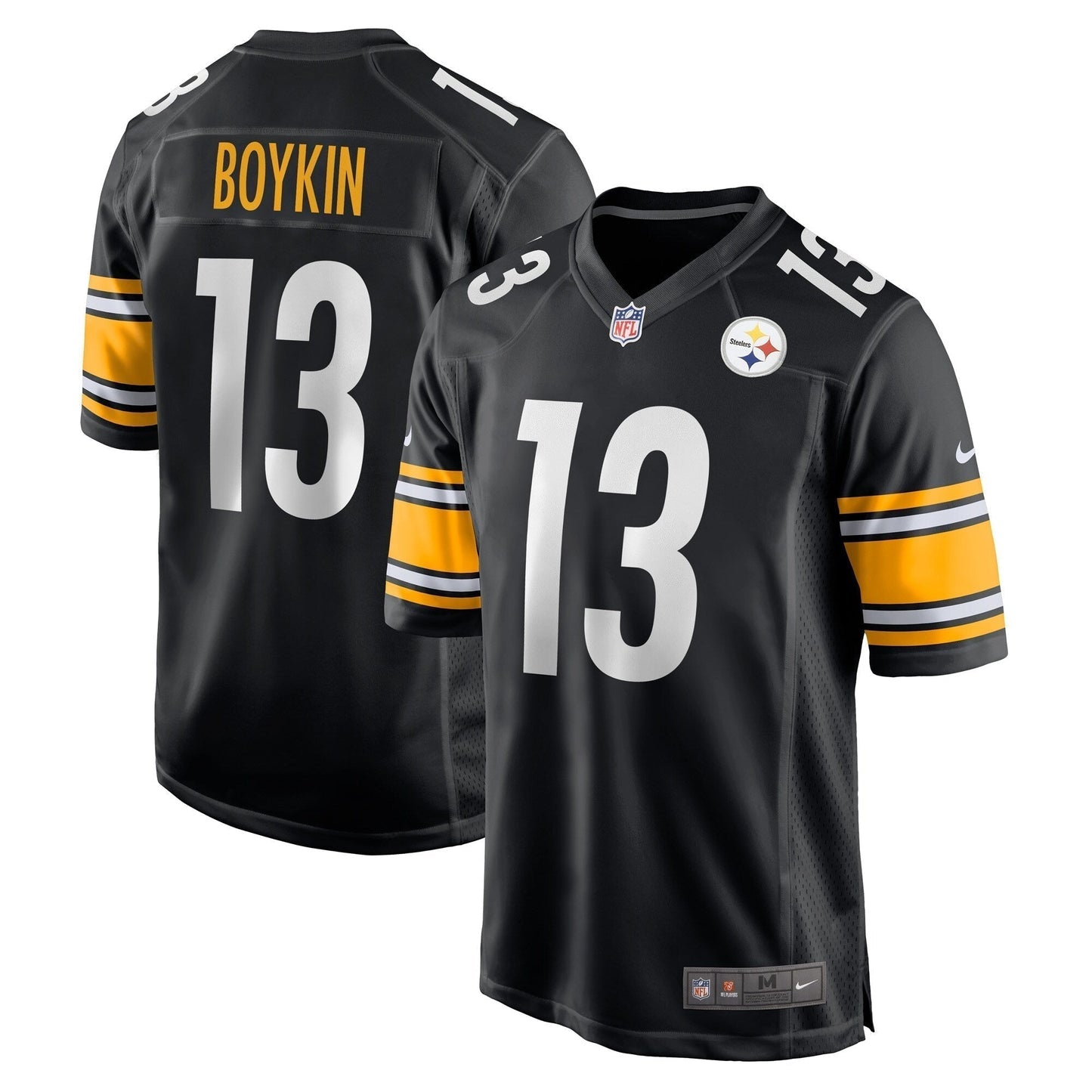 Miles Boykin Pittsburgh Steelers  Game   Jersey - Black