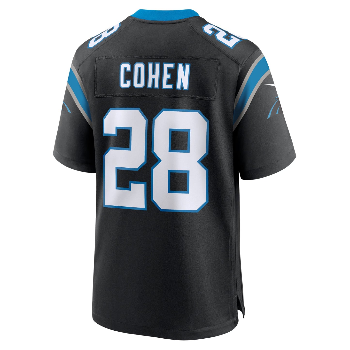 Carolina Panthers Tarik Cohen Black Game Jersey
