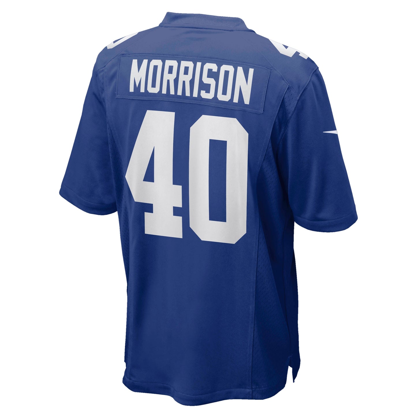 Joe Morrison New York Giants  Retired   Jersey - Royal