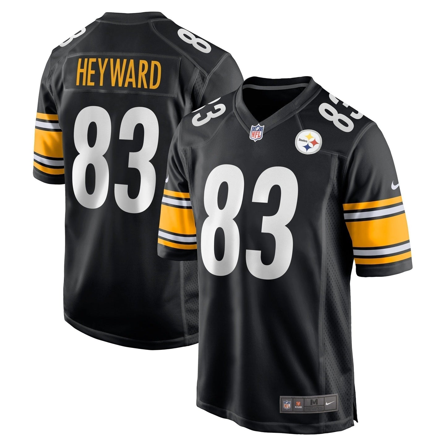 Connor Heyward Pittsburgh Steelers  Game   Jersey - Black