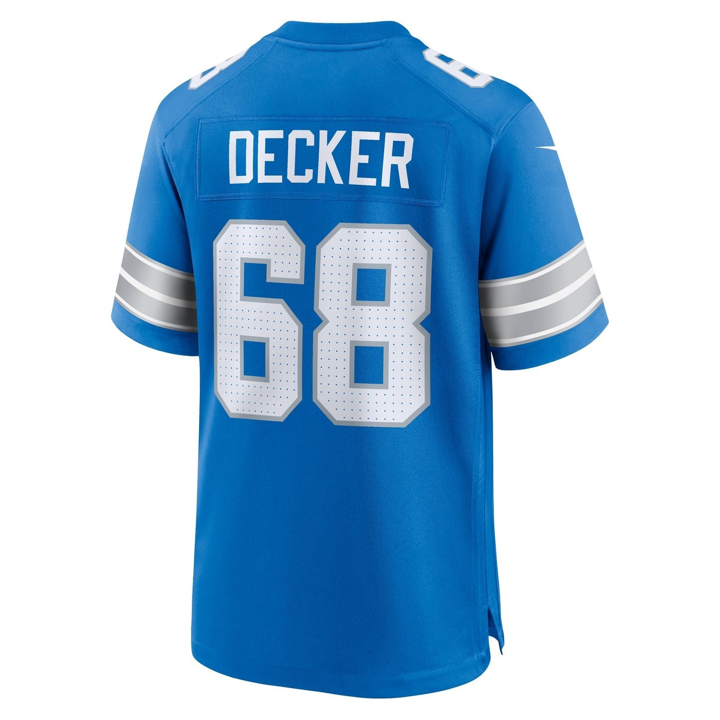 Taylor Decker Detroit Lions  Team Game Jersey -  Blue