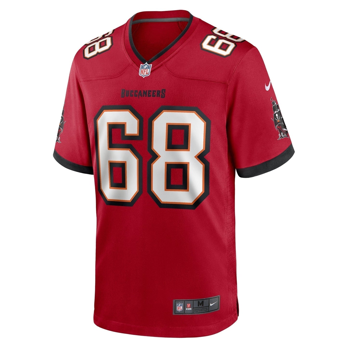 Ben Bredeson Tampa Bay Buccaneers   Game Jersey -  Red