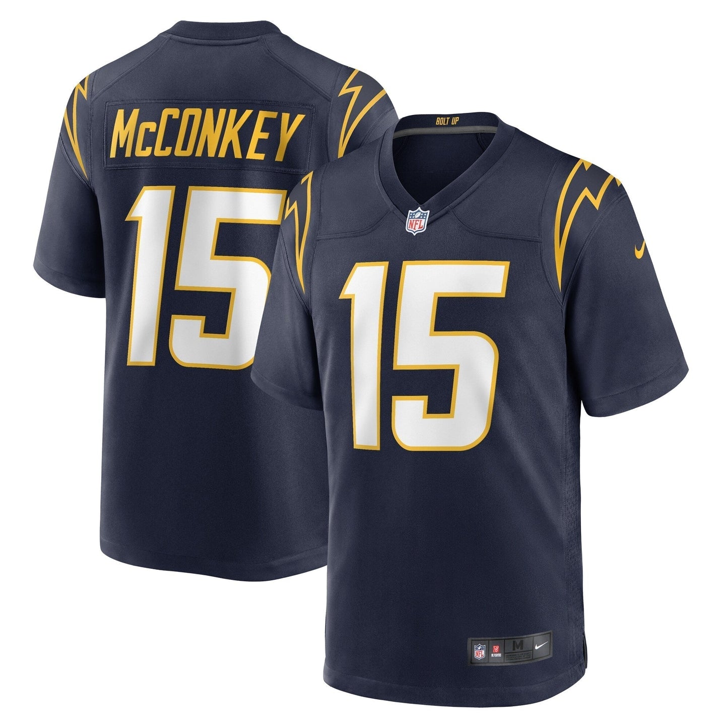 Ladd McConkey Los Angeles Chargers  Alternate Game Jersey -  Navy